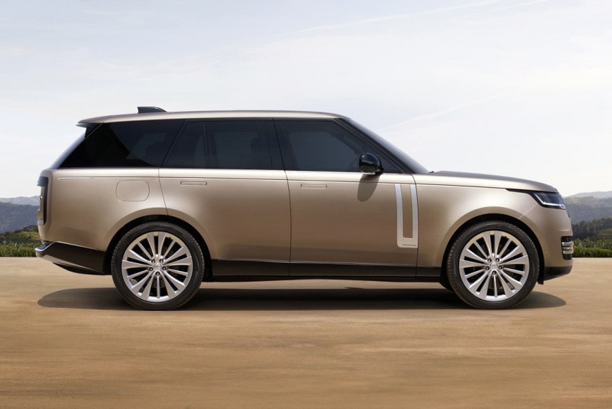 Передняя часть Range Rover 2022 — светодиодная оптика