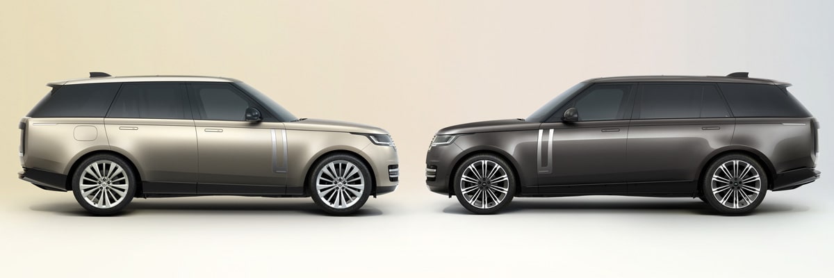 Range Rover SWB и LWB — сравнение размеров кузова